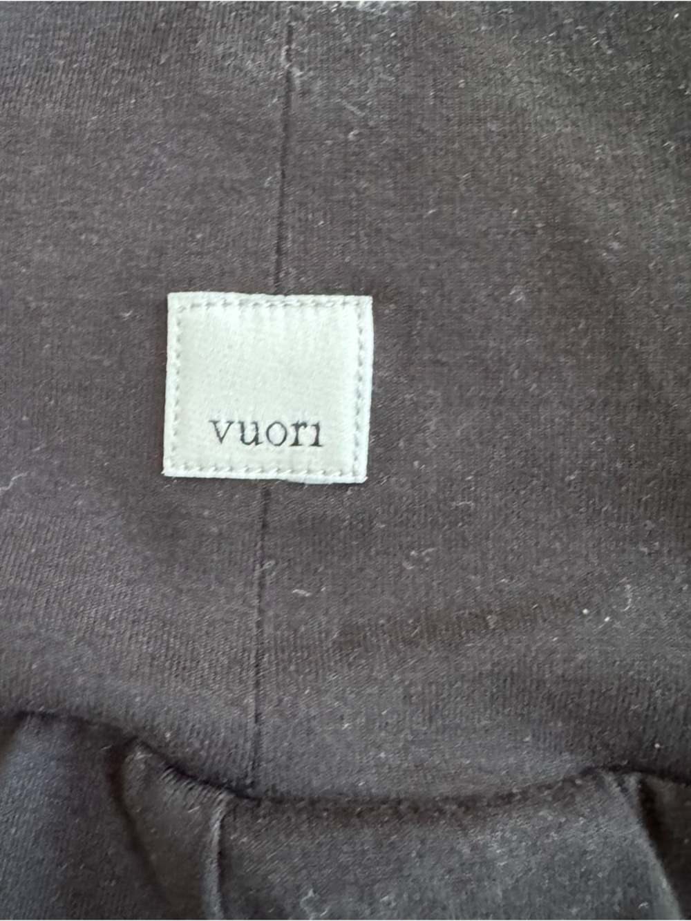 Vuori Villa WideLeg Lightweight Black Pants Womens SZ Large - Picture 6 of 8